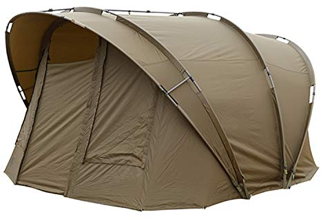 Fox R-Series 2 Man XL Khaki 315x330x185cm Karpfenzelt für 2 Angler, Angelzelt zum Karpfenangeln & Wallerangeln, Zelt, Campingzelt