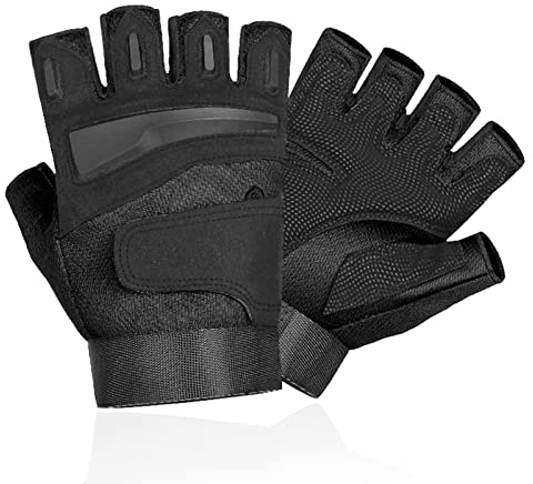 Newaner Fitness Handschuhe, Trainingshandschuhe Herren & Damen, Belüftete rutschfeste Gym Gewichtheben Handschuhe mit Palm Schutz, Sport Handschuhe für Krafttraining, Radsport, Kraftsport （L）
