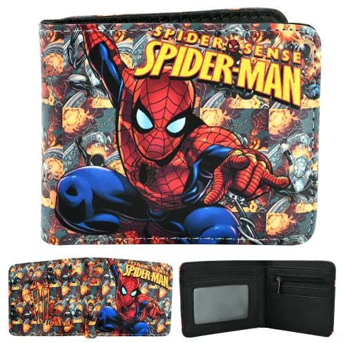 Geldbeutel Jungen Teenager, Kindergeldbeutel, Kinderportmonee Jungen, Cartoon Geldbörse, Kinder Portemonnaie, Portmonee Kinder Jungen, Geldbeutel Klein, für Kinder Jugend Geburtstagsgeschenk (B)