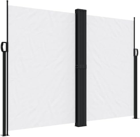 vidaXL Toldo Lateral retráctil Blanco 180x1000 cm