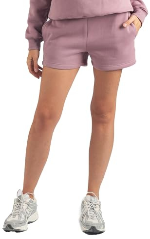 Carlheim Women's SweatShorts Harper Lounge, Dusty Pink, Large