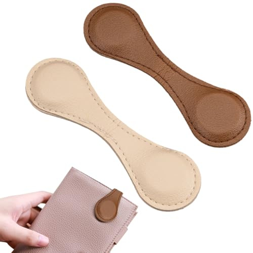 NJCXOLA Lot de 2 marque-pages en cuir magnétiques en cuir support marque page livre rétro accessoires lecture faits à la main clip de marqueur de page pour femme cadeau lecture