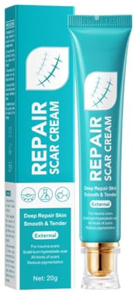 Crema avanzata del gel della cicatrice per cicatrici chirurgiche, segno di stretch, acne, lesioni, keloidi e altro ancora, efficace sia per vecchie che nuove cicatrici Professional Scar Removal Cream
