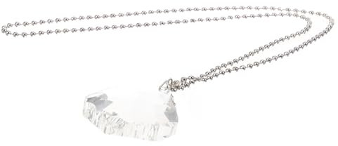 Operitacx 4 Piezas cadena de extracción de ventilador de techo talón Extensión de la cadena de tracción cadenas de lámparas de noche cadenas de extensión de cuentas cristal