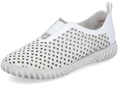 Rieker Femme Chaussures Basses N0965, Dame Mocassin,Chaussons