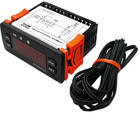 Jpshop Termostato digital con 1 sonda NTC ETC961 para celdas frigoríficas y bancos de nevera