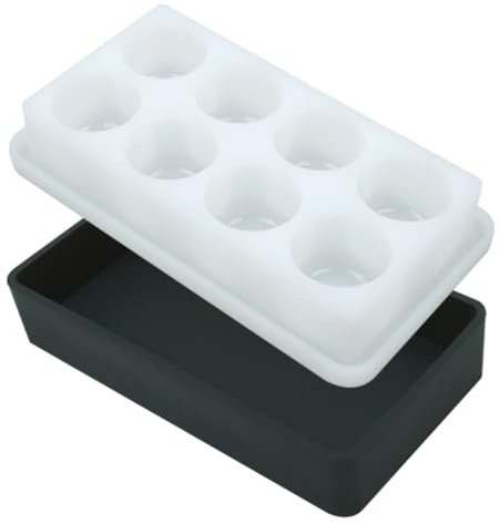 DIYEAH 1 Satz Rührbecher Schüssel Harz-Silikon-Mischbox palettenbox tablett hüllen Harz Epoxid Silikonformen Silikon-Mischwerkzeug Mischbecher aus Harz und Silikon malen Farbkasten Glasur