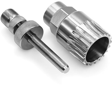 Piuluvor® Fahrrad Innenlager Entferner Fahrrad Tretlager Werkzeug 20 Zähne Fahrrad Innenlagerschlüssel für VP/FSA/LP Innenlager