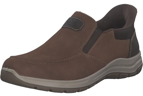 Rieker Homme 03655 Mocassin, Marron, 44 EU