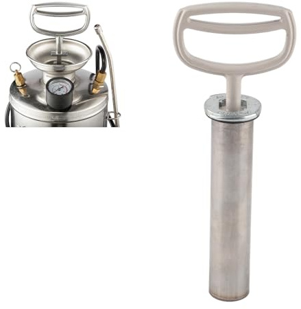 Spruzzatore a pompa manuale da 4 litri, pompa pressurizzata a mano in acciaio inossidabile Accessori per spruzzatore a pressione regolabile per prato da giardinaggio domestico