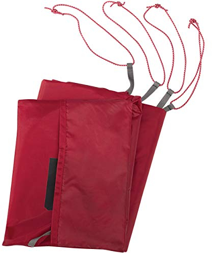 MSR Universale normalgroße Zeltbodenplane, Rot, Normalgröße-204 x 71 cm, 1 Stück, Unisex