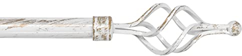 Bastone Tenda Ferro Estendibile Asta Scorritenda mod.BASTONE TENDA VORTICE 160-300 SHABBY CHIC