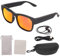 Smart Glasses, Smart Audio Sonnenbrillen, Noise Cancelling, Freisprechen, Open-Ear-Lautsprecher mit Bluetooth-Konnektivität für Gaming, Meetings, Reisen, Fahren(schillerndes Gold)