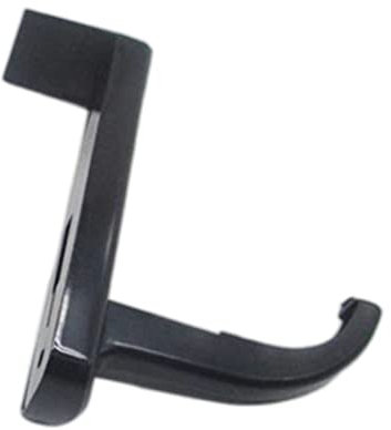 Snner Supporto per Cuffie da 1 pc in plastica Barra Auricolare Supporto per Il monitoraggio del Gancio Gancio Auricolare con Adesivo Posteriore Nero