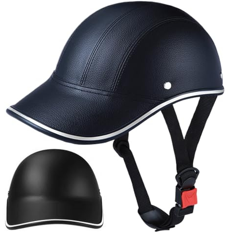 Peosaard Casque de Scooter, Casque de vélo, Casque de vélo de sécurité avec Sangle réglable, Casque de Scooter à l'épreuve du, Ski, Baseball, Casque de Patinage pour Adultes, Hommes, Femmes