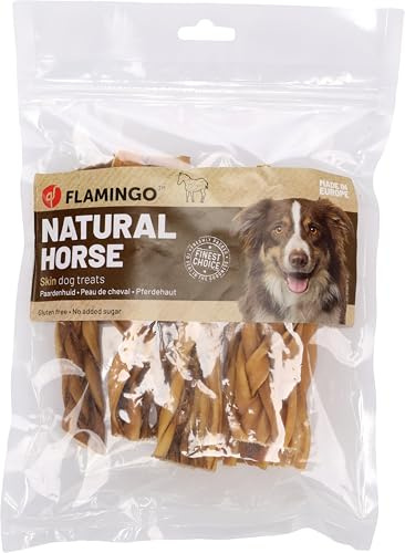 Snacks para Perros – Piel de Caballo Ancha – 150g – sin Gluten – Snack Natural – Hecho en Europa