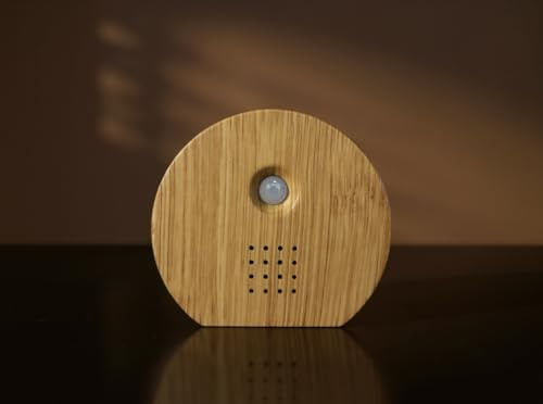 Vogelgezwitscher Bewegungsmelder Box, Naturgeräusche Box Mit 11 Klang | Regengeräusche, Vogelgezwitscher, Meeresrauschen, Klangschalenklang | Geräuschebox mit Wandhalterung | für Yoga, Meditation