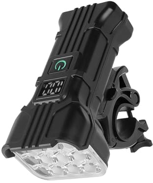 ZWTPGKRD Versatiles - Set di luci da bicicletta, per tutte le condizioni atmosferiche, illuminazione notturna per ciclisti con tempo intero, torcia ad alta intensità