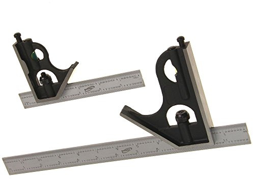 iGaging Combination Square Set 6 & 12 4R Steel Blade High Precision