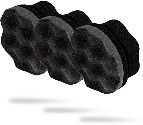 Adam's Polishes Pro Tire Hex Grip Applicator (3 Pack) - Tire Shine Car Detailing Foam Sponge Tool|Car Cleaning Supplies After Car Wash Tire Cleaner | for Vinyl Rubber & Trim Accessories-Wheel Cleaner