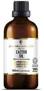 Amphora Aromatics COSMOS Organic Castor Oil 100ml