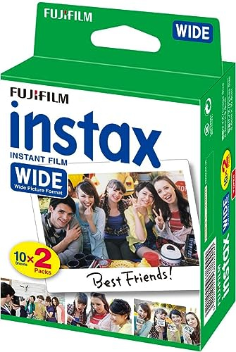 Fujifilm Instax Wide Sofort-Film, 2 x 10 Blatt