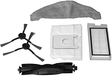Fdit Kit D'accessoires de Robot de Brosse côté Balayeur, Parties de Soins au Sol