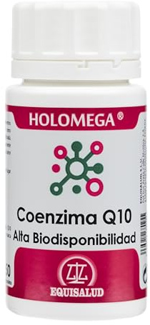 Holomega Coenzima Q10 Alta Biodisponibilidad de Equisalud, 50 cápsulas
