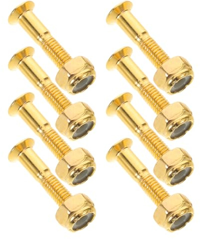 ifundom 8 Ensembles Vis De Skateboard Et Boulons Kit De Visserie pour Skateboard Et Longboard Matériel De Montage De