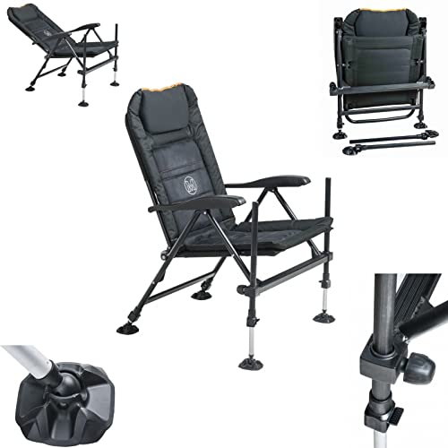Mivardi Chair Comfort Feeder bequemer Feederstuhl Angelstuhl Chair Campingstuhl