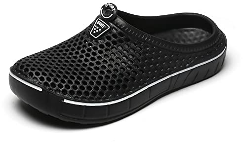 Sabots Homme Clogs Femme Unisexe Sabot Jardin Confort Sandales D'Été Chaussures de Jardin Plage Piscine Pantoufles
