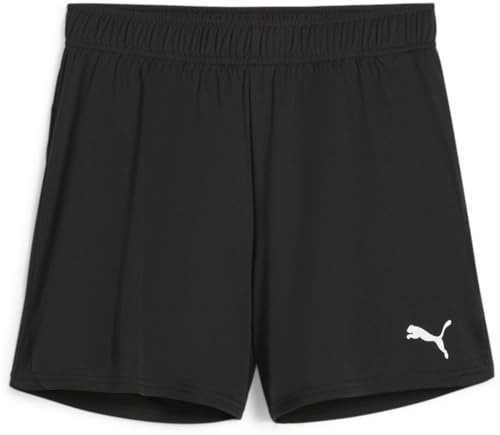 PUMA - teamGOAL Handball Shorts W, Pantalones Cortos de Punto Adultos Unisex, PUMA Black-PUMA White, 706019