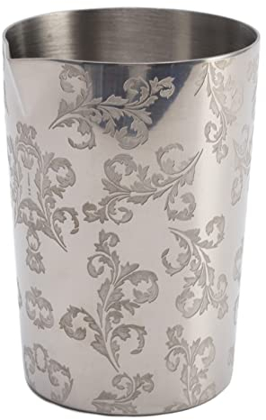 Bicchiere per Miscelazione da Cocktail, Barattolo per Agitazione per Whisky in Acciaio Inossidabile Bartending Essentials Brocca Bicchieri per Baristi