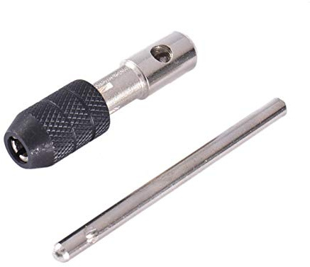 T-Tap Reibahle mit T-Griff, Schraubendreherhalter für Gewindebohrer | Reibahle für metrische Handwerkzeuge, T-förmiges Ratschen-Gewindewerkzeug für Maschinengewinde, Metallschrauben und Fräsarbeiten