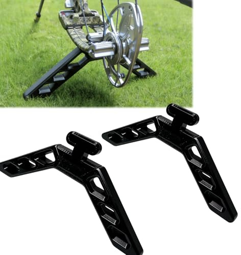 Compound Bow Stand – Long Version | Compatible with Mathews for Wide-Archbows | Suitable for Archery Range and Field Use | Stable and Secure Compound Bow Stand (Black)