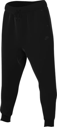 Nike Pantalon Jogger en Polaire Tech - Homme, Black/Black, HV0959-010, XS