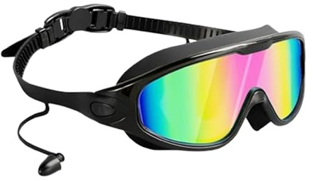 Vmiorzq Lunettes De Natation Antibuée, Lunettes Natation Adulte | Confortables, Lunette Piscine Anti, Lunette De Natations Pour Hommes Et Femmes Avec Sangle Réglable