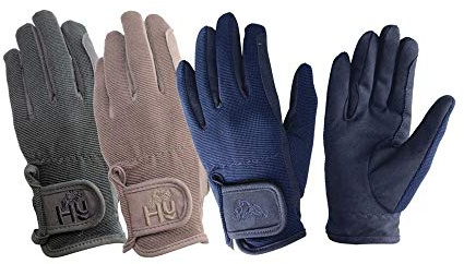 Hy5 Children's Everyday Riding Gloves Navy Child X Large Horse Riding Gloves