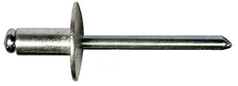 5,0 X 12,0 mm 500 Stück Alu/Stahl Extra Grosskopf Blindnieten Dichtnieten Nieten