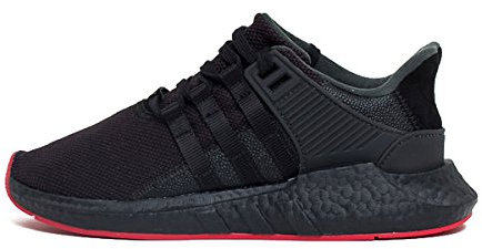 adidas Herren Eqt Support 93/17 Gymnastikschuhe, Schwarz Core Black Core Black Core Black, 40 2/3 EU