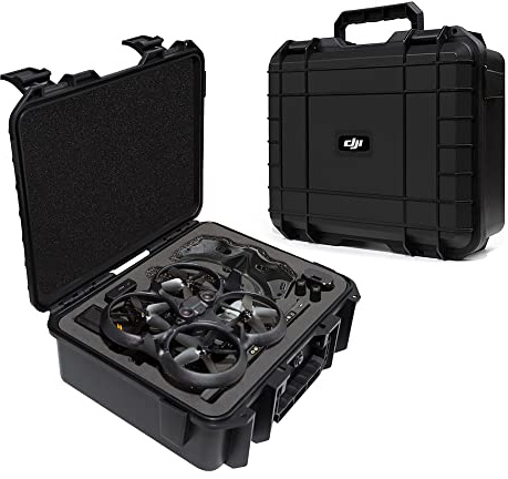 Custodia rigida impermeabile per DJI Avata, custodia protettiva antiurto zaino da viaggio per DJl Avata Goggles 2 Pro Hub di ricarica della batteria e accessori