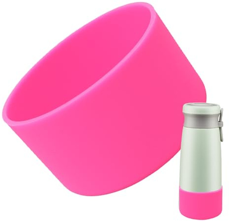 Fulenyi Housse de protection pour le bas de la tasse | Bouteille d'eau antidérapante en silicone avec bottes – Accessoires pour bouteilles d'eau de 355 ml à 700 ml