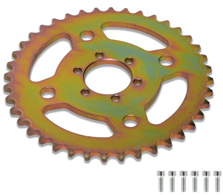 JMCHstore 40T High Speed Rear Chain 6 Hole Sprocket # 40 41 420 for Coleman CT100U CC100X Mega Moto MMB80 105 Baja Doodle Bug DB30 Motovox MBX10 Mini Bike