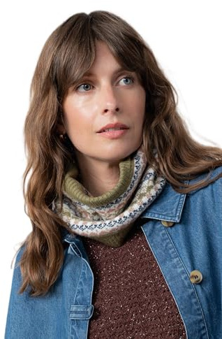 Lily & Me Fair Isle Knitted Snood