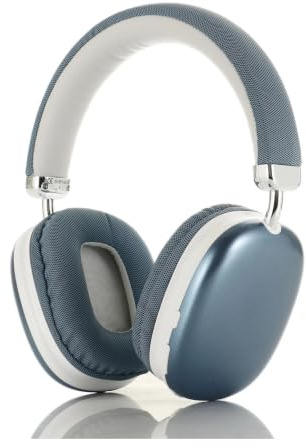PGVRHCWE Auricular Bluetooth sobre la Oreja Auriculares estéreo Envolvente for Juegos(Blue)