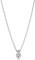 PANDORA Timeless Doppelherz-Anhänger Funkelnde Collier-Halskette mit Karabiner-Verschluss aus Sterling-Silber, Kompatibel Timeless Armbänder, Größe: 45cm