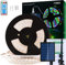 MIWATT 2pcs 10M Solar LED Streifen, warm white LED Strip, Silikonhülle wasserdicht, 560 LEDs, Beleuchtung von Haus, Party，Schwimmbad, Treppe, Außenbeleuchtung