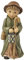 Goebel Figur Hirte, Elegantes, Zeitloses Design, aus Steingut gefertigt, Höhe 11,5cm, 41-661-11-1