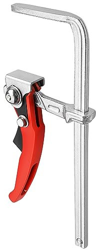 MAXPOWER 200mm x 60mm Morsetto a Vite Morsetti Per Binari di Guida Morsetto da Tavolo Morsetti a Barra da Falegname