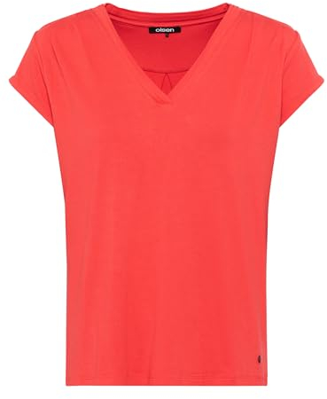 Olsen T-Shirt Short Sleeves Red Poppy - 40